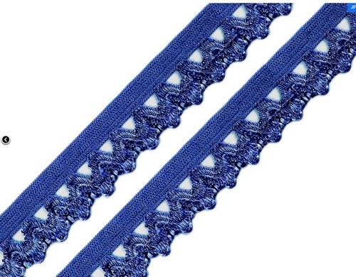 Meter gummiband verziert - 1,