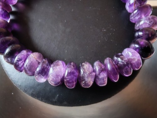 Amethyst armband lila 5 10 - amethyst, 8,5-10