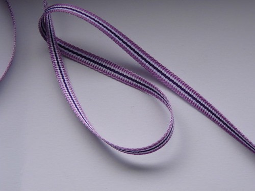 Ripsband lila flieder 6 - , mm